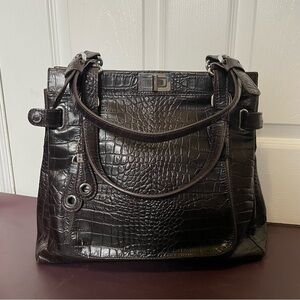 Kesslord Paris Brown Leather Classic Bag Purse